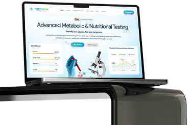 CMS conversion optimization on a laptop