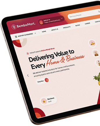 WordPress page builder editing experience on a tablet