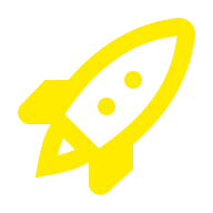Rocket cursor icon
